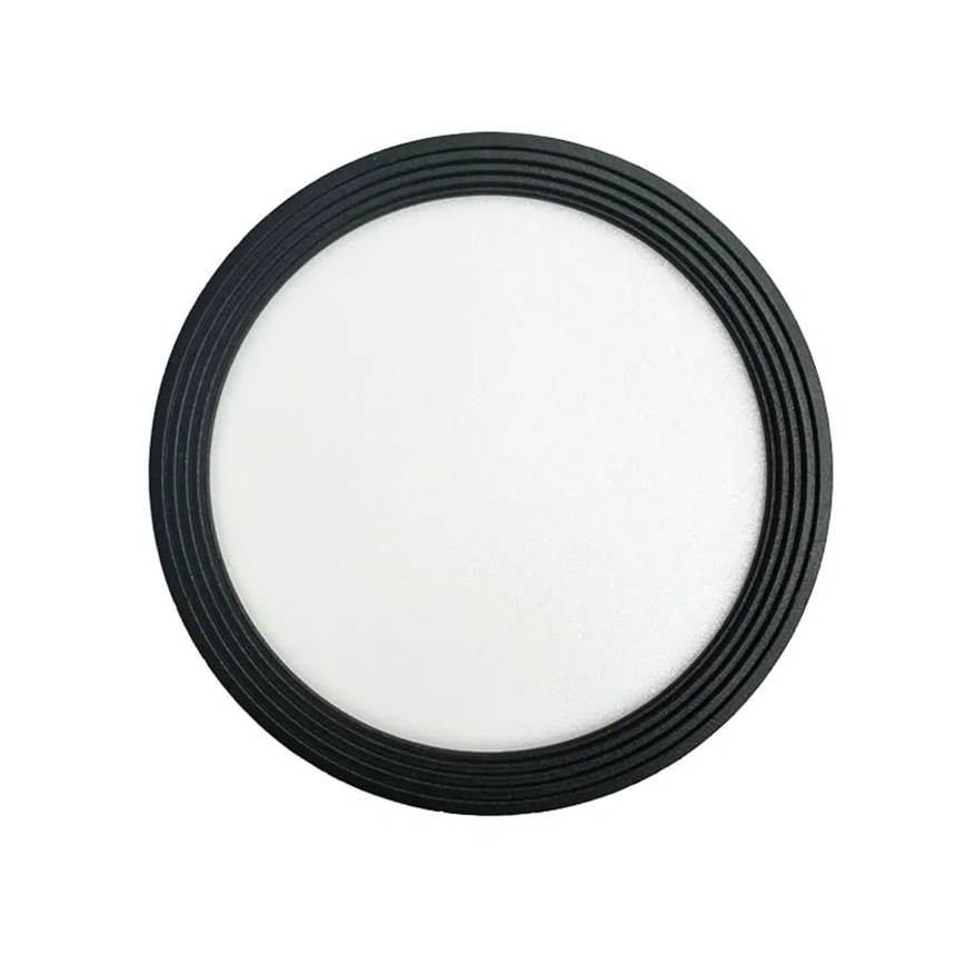 Foco LED LED/14W/230V 4000K diâmetro 12 cm preto