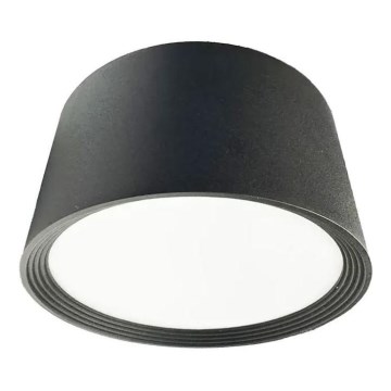 Foco LED LED/17W/230V 4000K diâmetro 15 cm preto