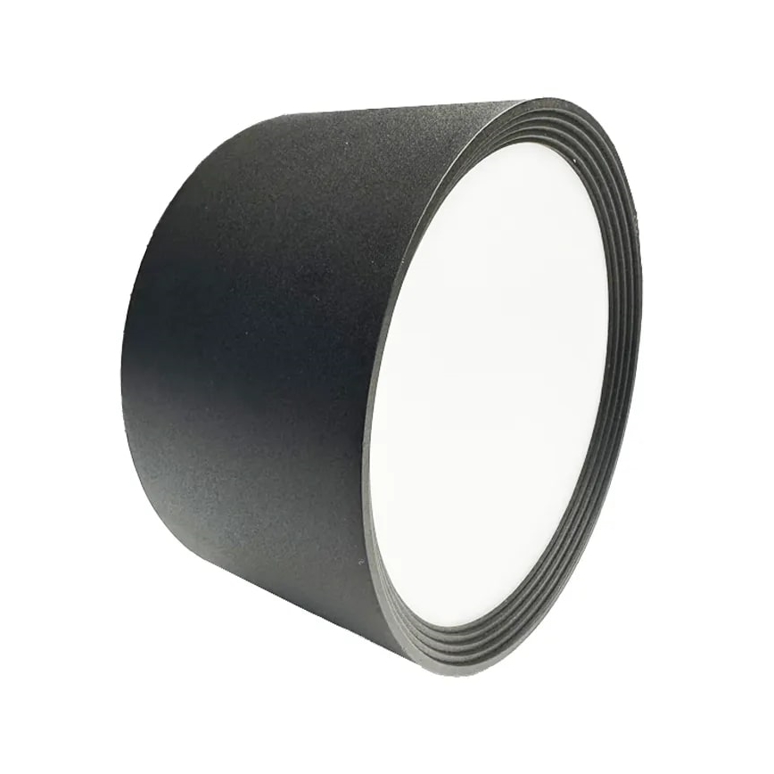 Foco LED LED/17W/230V 4000K diâmetro 15 cm preto