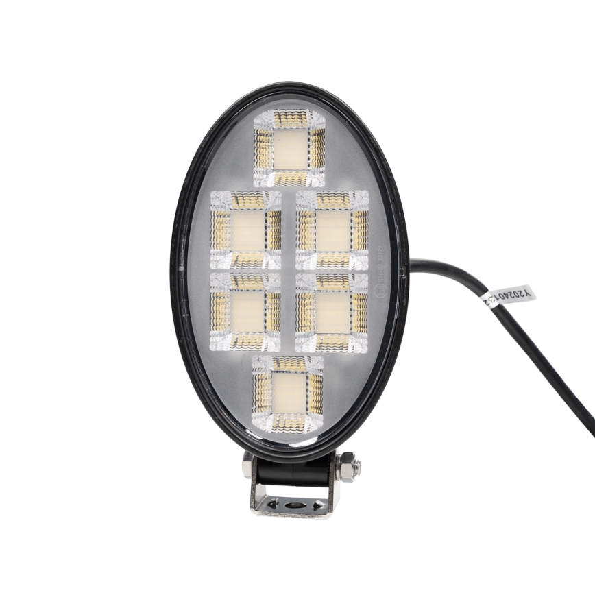 Foco LED para carro BLACK LED/150W/10-30V IP69 5700K oval