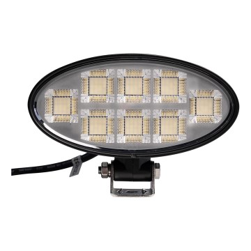 Foco LED para carro BLACK LED/160W/10-30V IP69 5700K oval