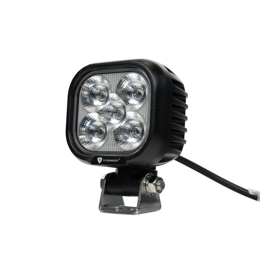 Foco LED para carro BLACK LED/50W/10-30V IP69 5700K angular