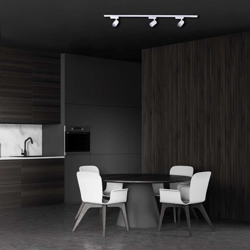 Foco LED para sistema de carril TRACK LIGHT LED/7W/230V 4000K branco