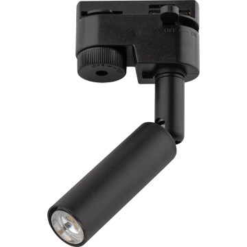 Foco LED para sistema de carris monofásico LAGOS 1xG9/3W/230V preto