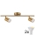 Foco LED RGBW dimerizável GOLDIE 2xGU10/4,8W/230V 3000K dourado + comando remoto