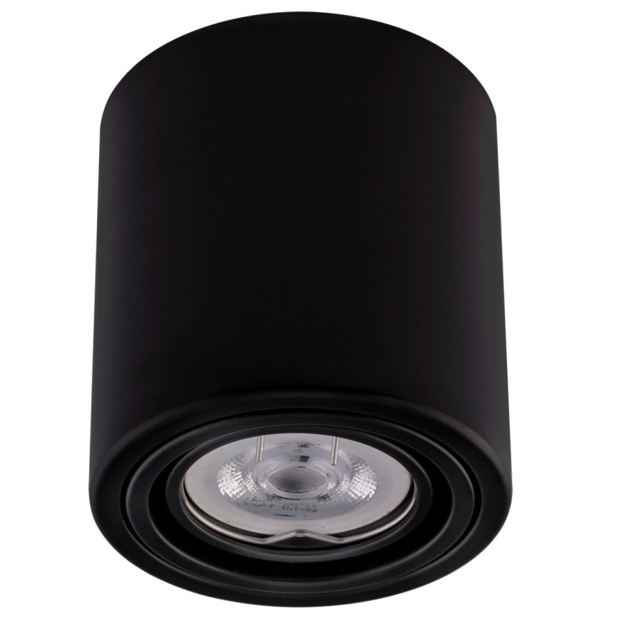 Foco LED TUBA 1xGU10/5W/230V 4000K preto