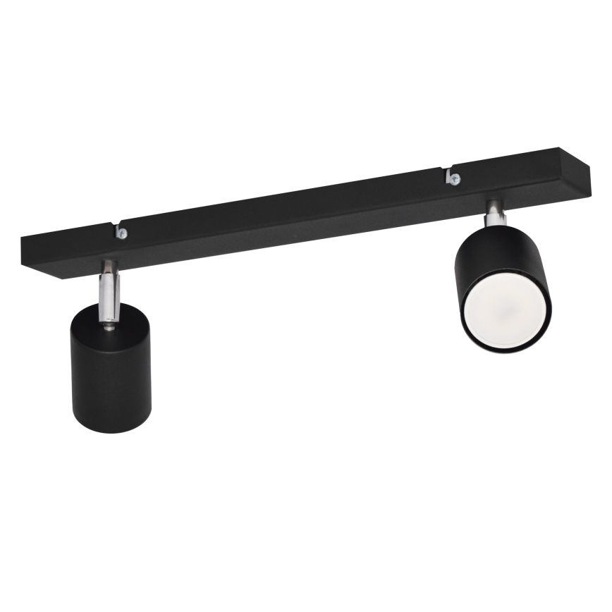 Foco LED TUNE 2xGU10/4,8W/230V preto