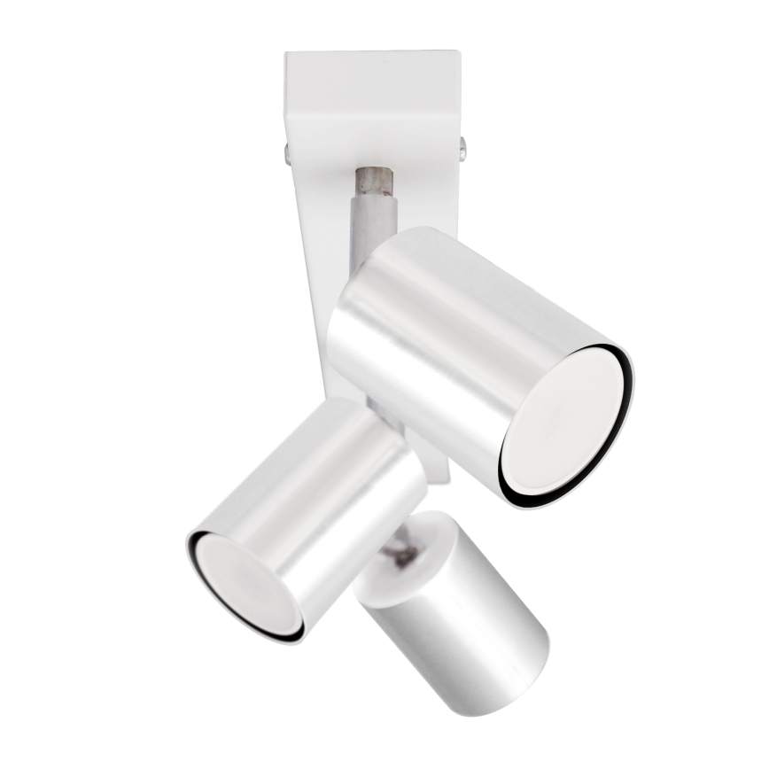 Foco LED TUNE 3xGU10/4,8W/230V cromado mate/branco