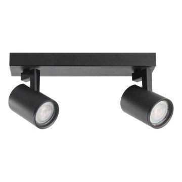 Foco LYNX 2xGU10/10W/230V preto