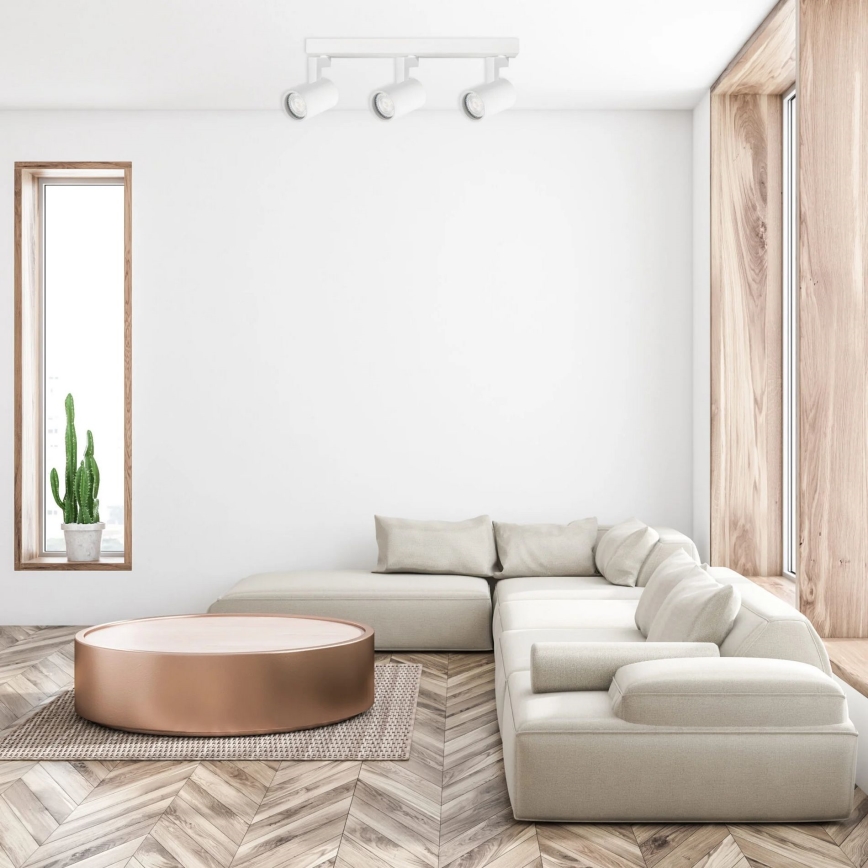 Foco LYNX 3xGU10/10W/230V branco