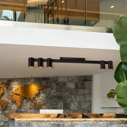 Foco MARIBEL 5xGU10/10W/230V preto