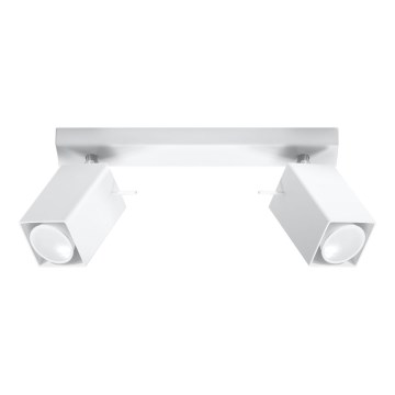 Foco MERIDA 2 2xGU10/40W/230V branco