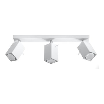 Foco MERIDA 3 3xGU10/40W/230V branco