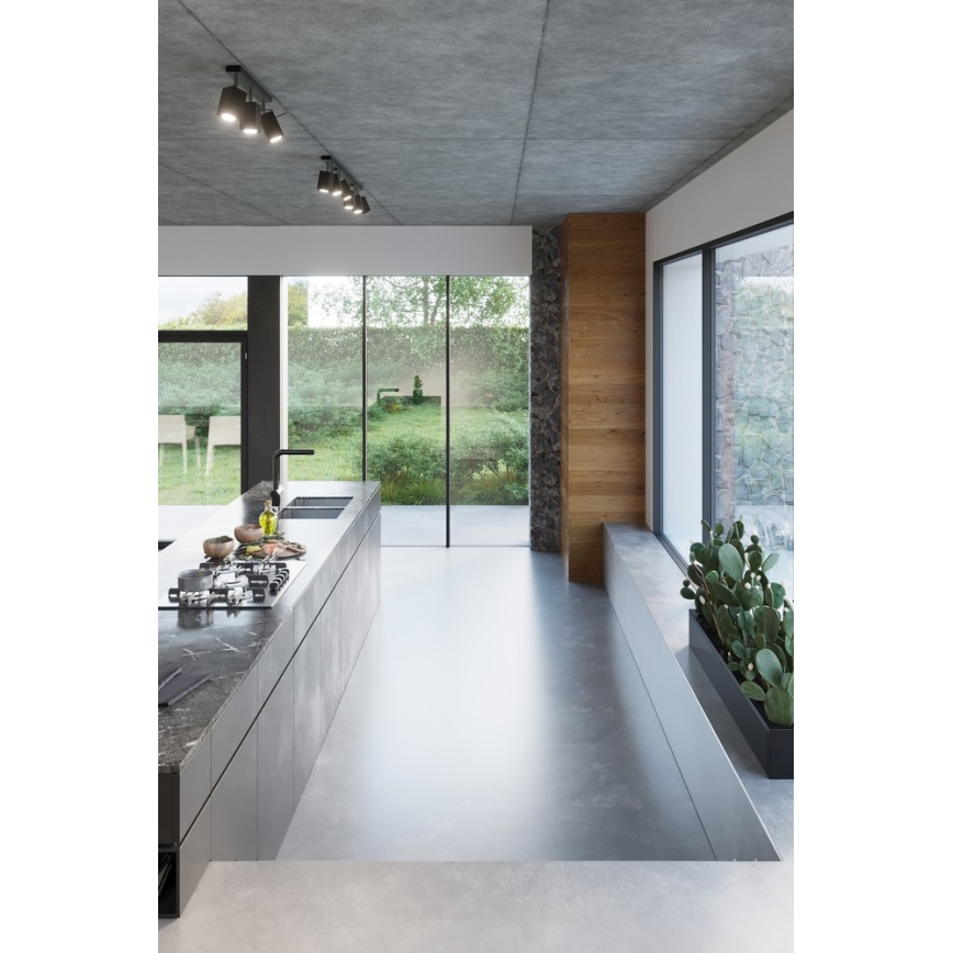 Foco MERIDA 3 3xGU10/40W/230V preto antigo