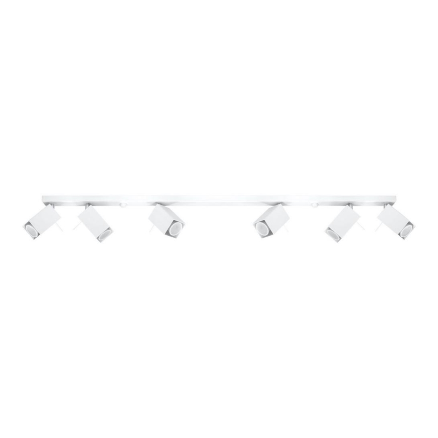 Foco MERIDA 6xGU10/40W/230V branco