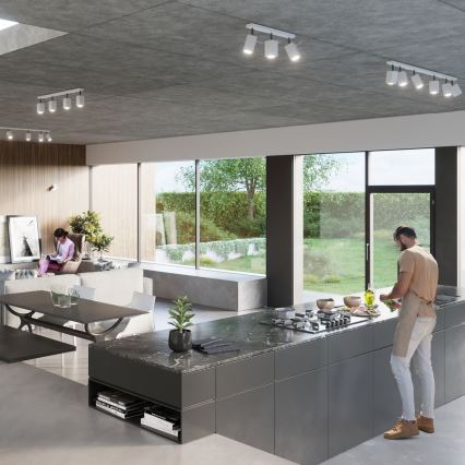 Foco MERIDA 6xGU10/40W/230V branco