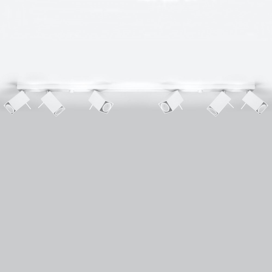 Foco MERIDA 6xGU10/40W/230V branco