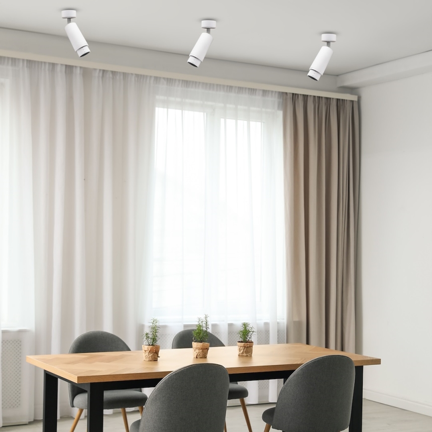 Foco MICA 1xGU10/25W/230V branco