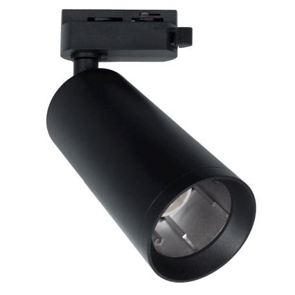 Foco MICA para sistema de carril 1xGU10/25W/230V monofásico preto