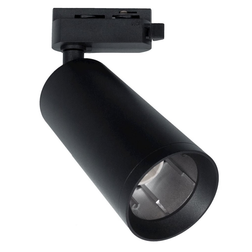 Foco MICA para sistema de carril 1xGU10/25W/230V monofásico preto