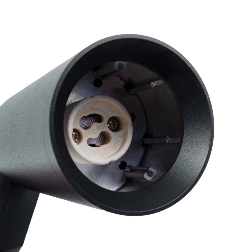 Foco MICA para sistema de carril 1xGU10/25W/230V monofásico preto