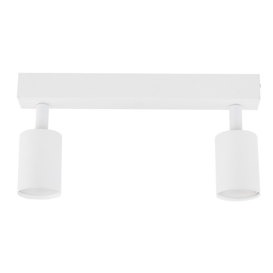 Foco NEX 2xGU10/10W/230V branco