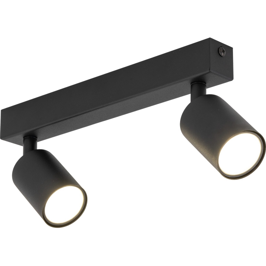 Foco NEX 2xGU10/10W/230V preto