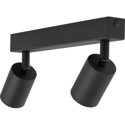 Foco NEX 2xGU10/10W/230V preto