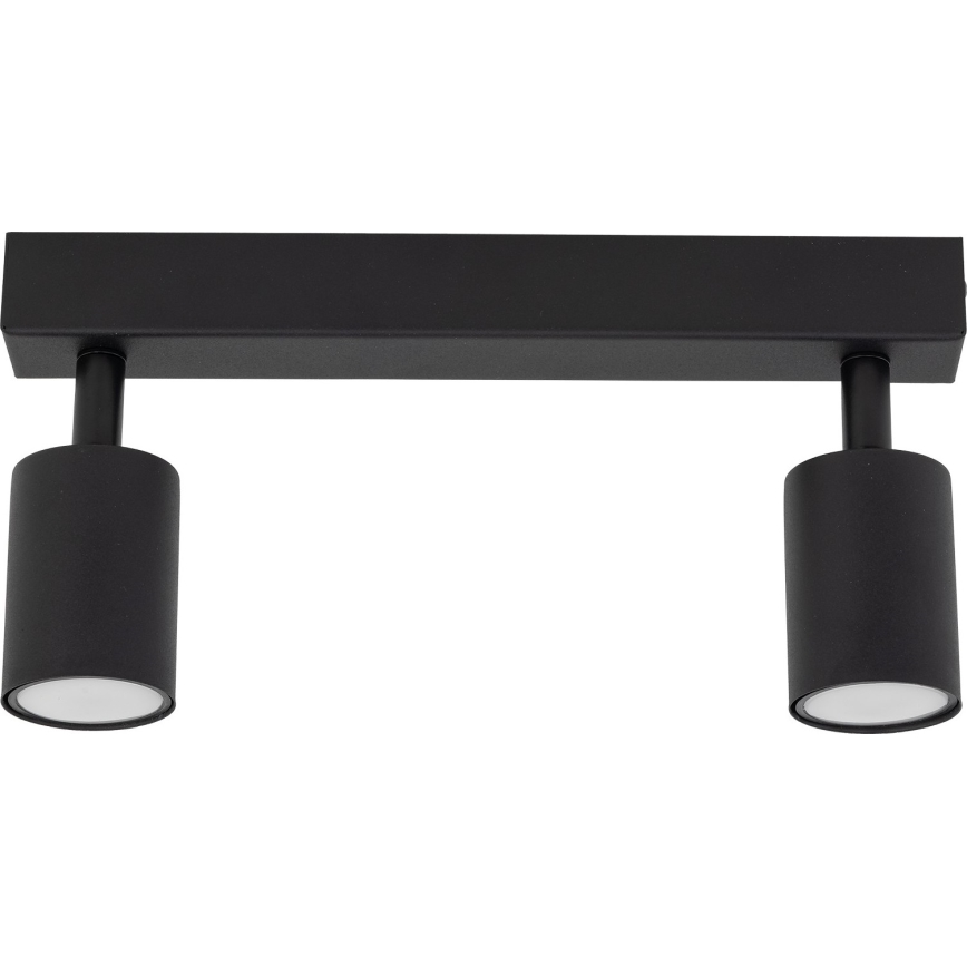 Foco NEX 2xGU10/10W/230V preto