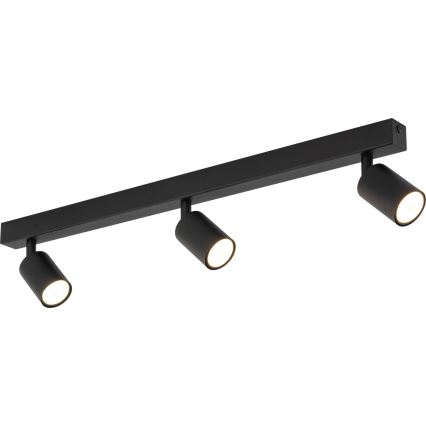 Foco NEX 3xGU10/10W/230V preto