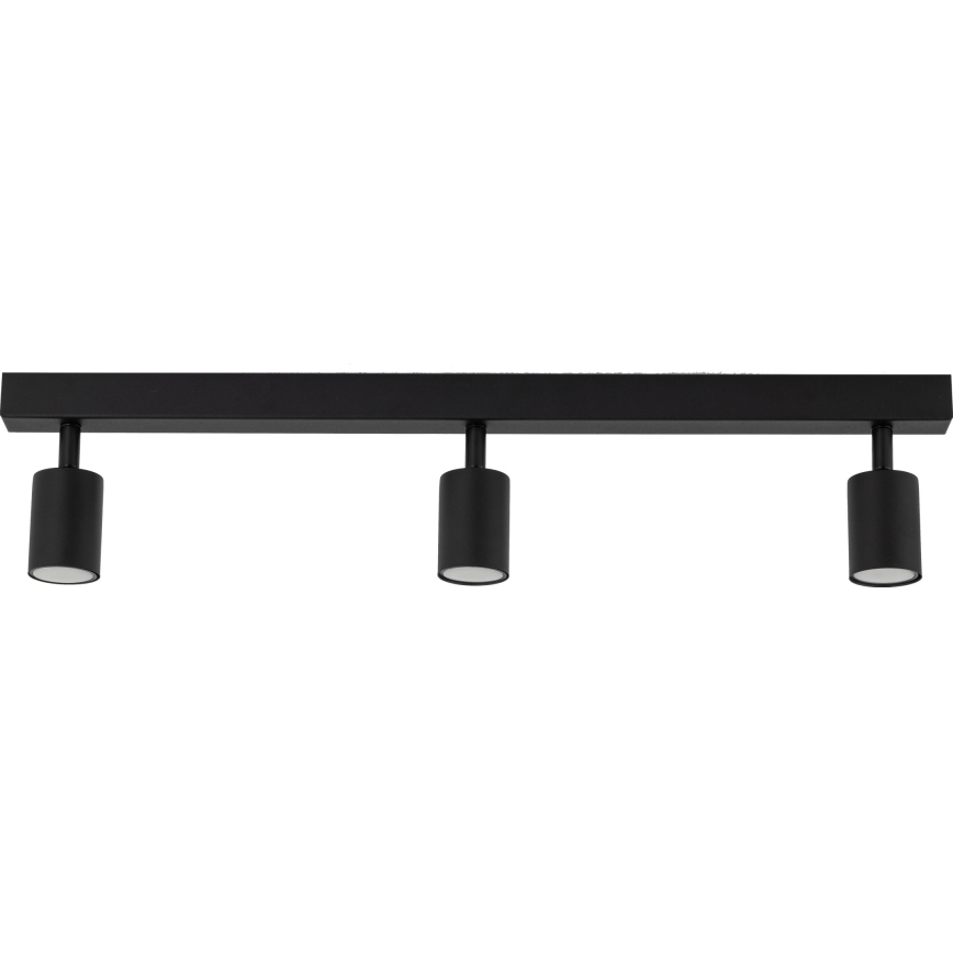 Foco NEX 3xGU10/10W/230V preto