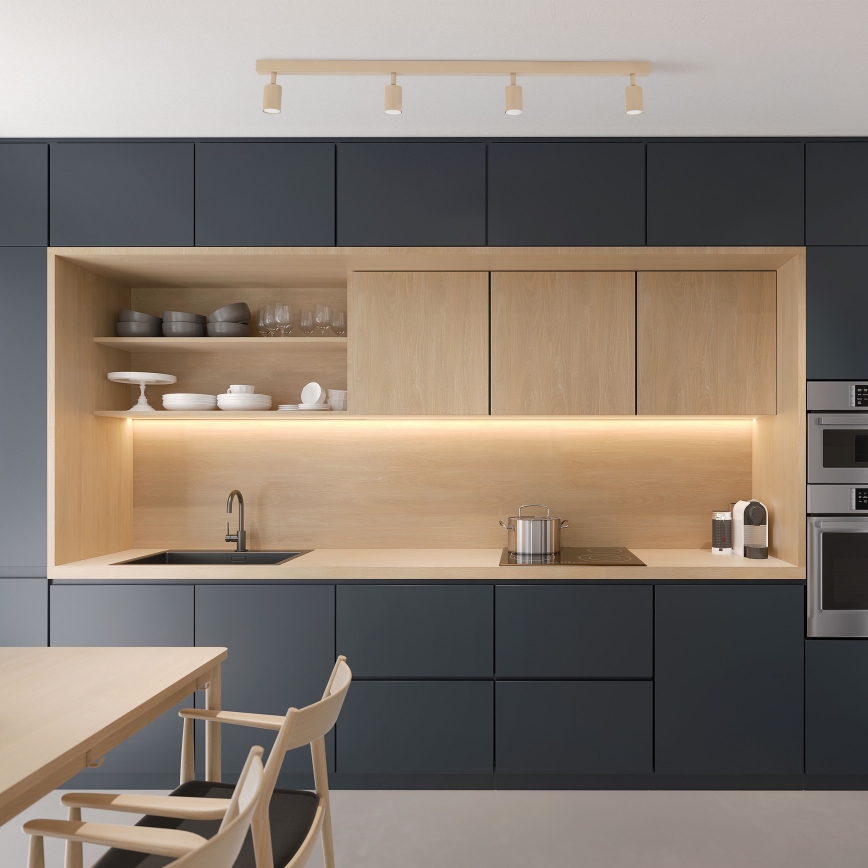 Foco NEX 4xGU10/10W/230V bege