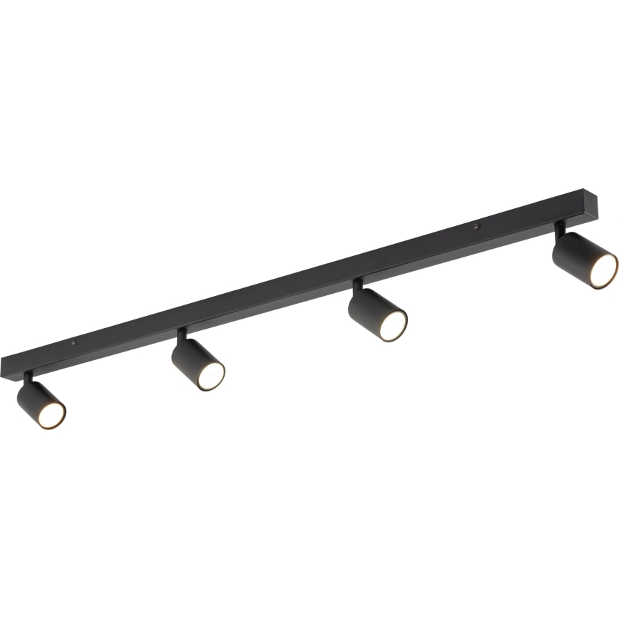 Foco NEX 4xGU10/10W/230V preto