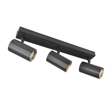 Foco NICEA 3xGU10/10W/230V preto