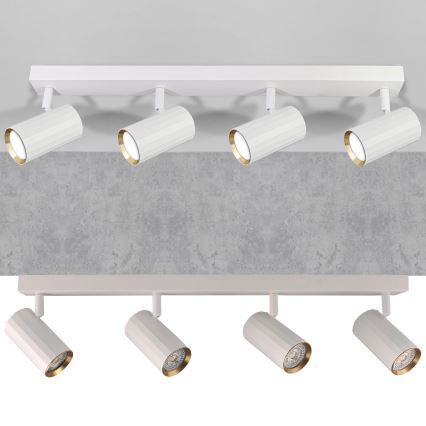 Foco NICEA 4xGU10/10W/230V branco