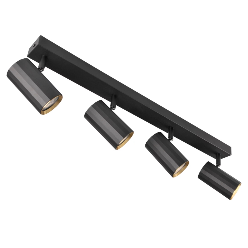 Foco NICEA 4xGU10/10W/230V preto