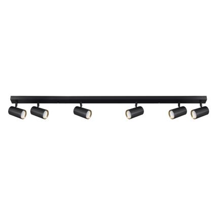 Foco NICEA 6xGU10/10W/230V preto