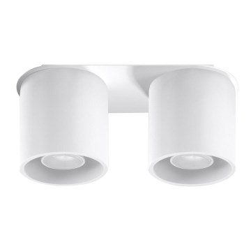 Foco ORBIS 2 2xGU10/40W/230V branco