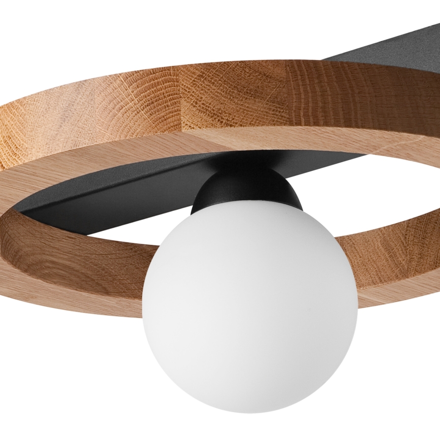 Foco OTIS 1xG9/5W/230V + 2xE27/15W/230V carvalho