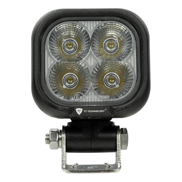 Foco para carro LED BLACK LED/40W/10-30V IP69 5700K angular