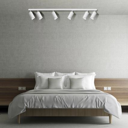 Foco para casa de banho TURYN 6xGU10/10W/230V IP44 branco