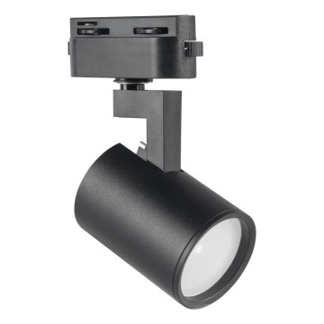 Foco para sistema de carril LYNX 1xGU10/10W/230V preto