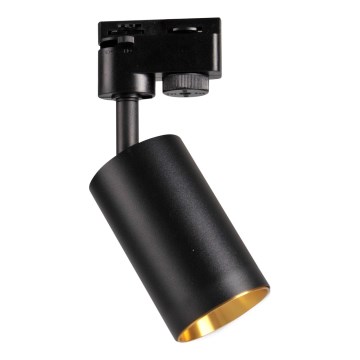 Foco para sistema de carril MARIBEL 1xGU10/10W/230V preto