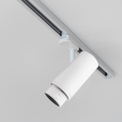 Foco para sistema de carril MICA 1xGU10/25W/230V monofásico branco
