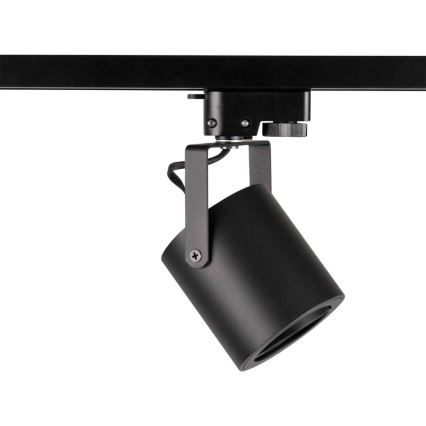 Foco para sistema de carril MINOR 1xGU10/10W/230V preto