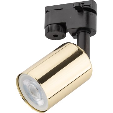 Foco para sistema de carril TOP 1xGU10/10W/230V dourado/preto