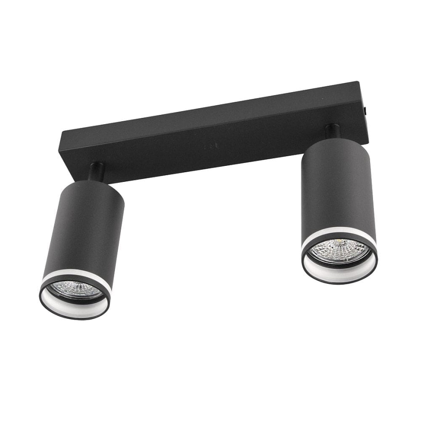 Foco PARIS 2xGU10/10W/230V preto