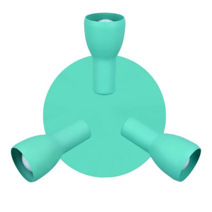 Foco PICARDO 3xE14/40W/230V turquesa