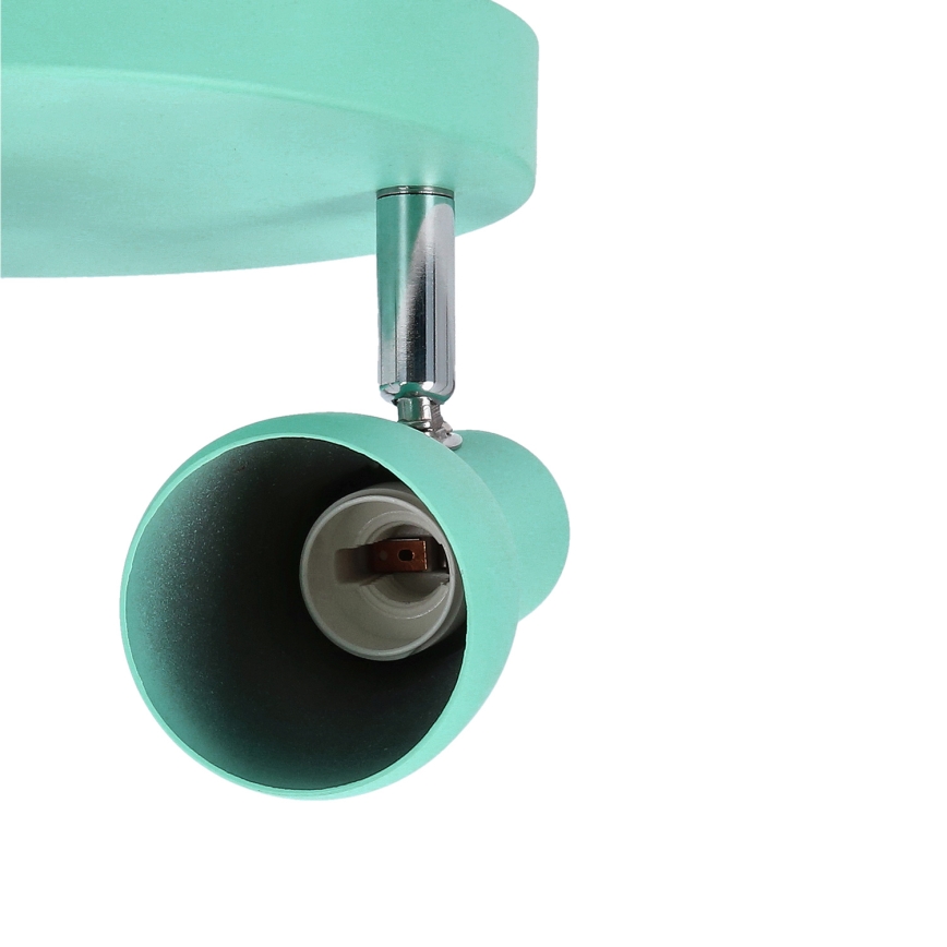 Foco PICARDO 3xE14/40W/230V turquesa