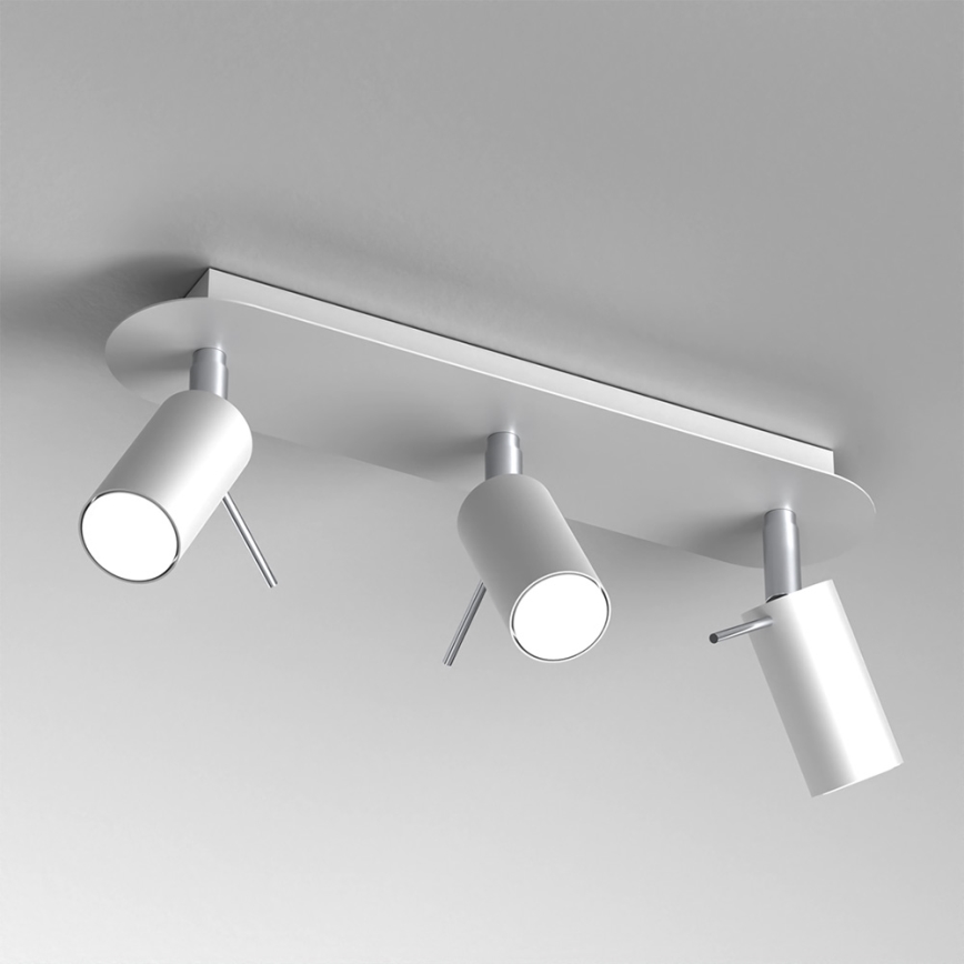 Foco PRESTON 3xGU10/40W/230V branco